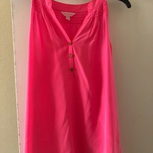 Pink Lily Pulitzer Tank Top - Like New!